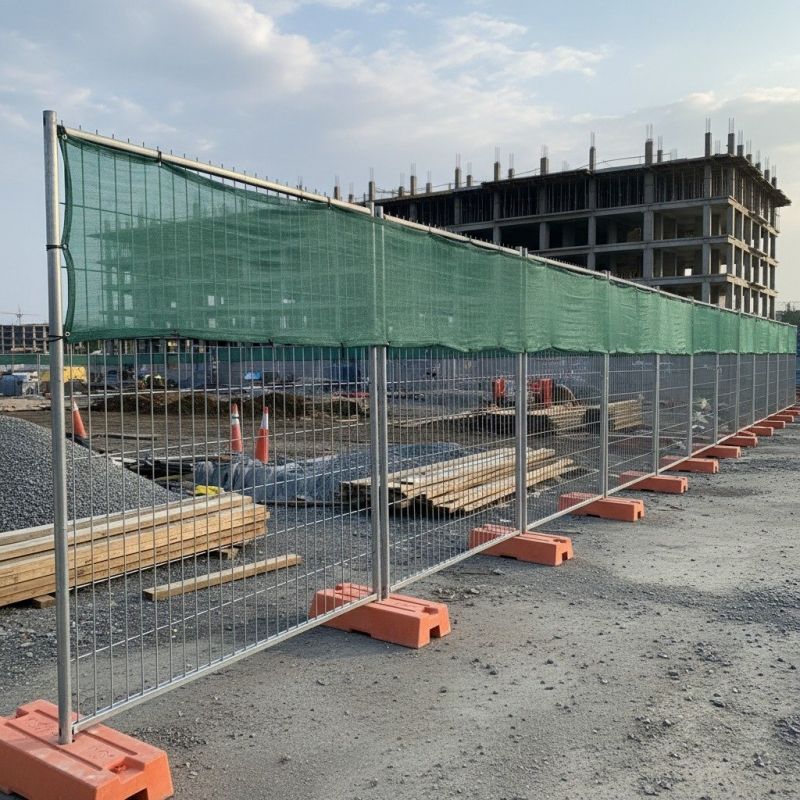 Concrete Fence Construction