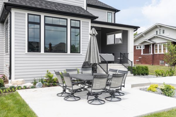 Patio Cement Pouring in American Fork