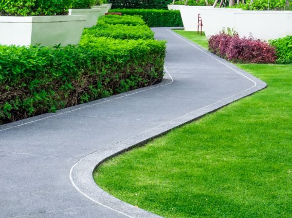 Walkway Curb Installation in American Fork