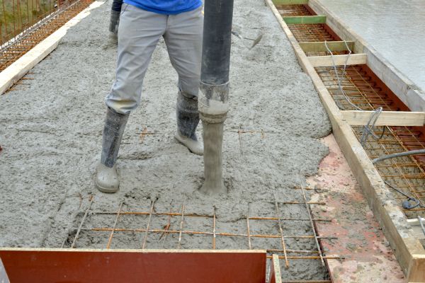 Concrete Base Construction in American Fork