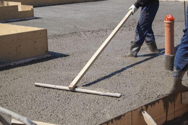 Concrete Platform Installation in American Fork