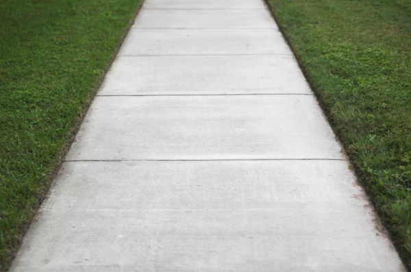 Concrete Path Installation in American Fork