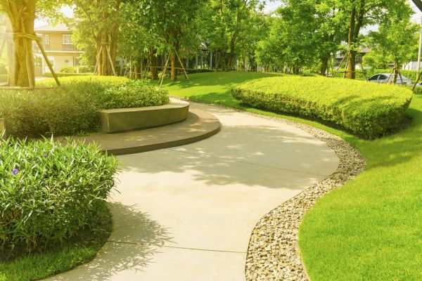 Cement Walkway Installation in American Fork