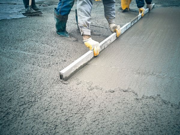 Cement Slab Installation in American Fork