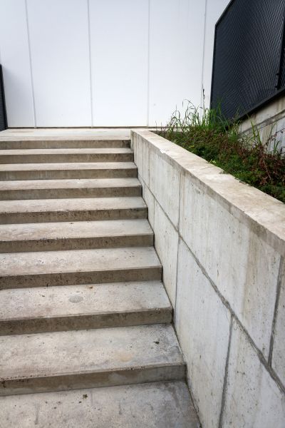 Cement Stair Installation in American Fork