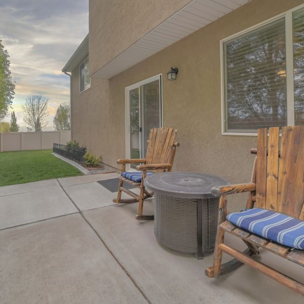 Backyard Slab Construction in American Fork
