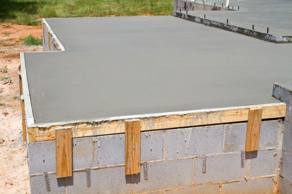 Concrete Slab Installation in American Fork