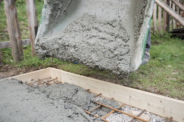 Yard Concrete Pouring in American Fork