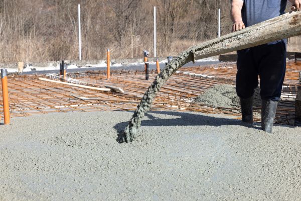 Pole Barn Slab Pouring in American Fork