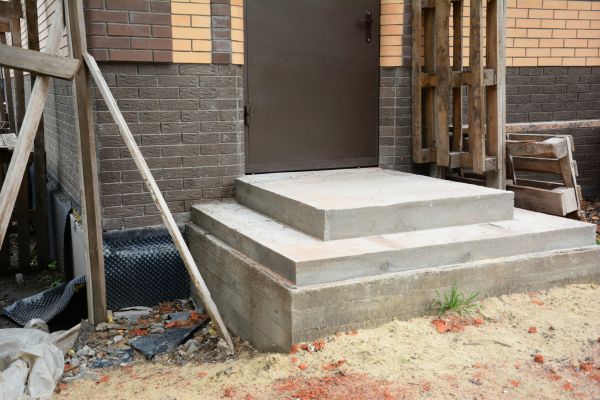 Cement Steps Construction in American Fork