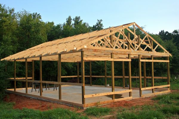 Barn Pad Installation in American Fork