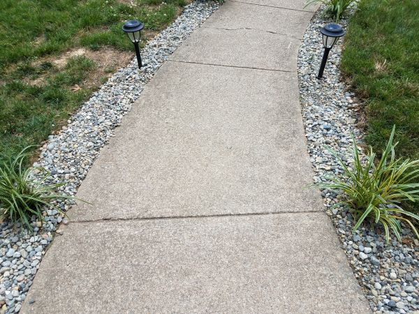 Cement Path Construction in American Fork