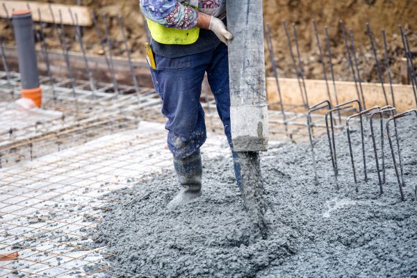 Cabin Foundation Pouring in American Fork
