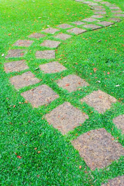 Backyard Pathway Construction in American Fork